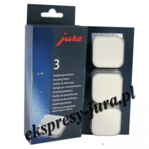 Tabletki odkamieniające Jura 9 sztuk Tabletki odkamieniające Jura 9 sztuk